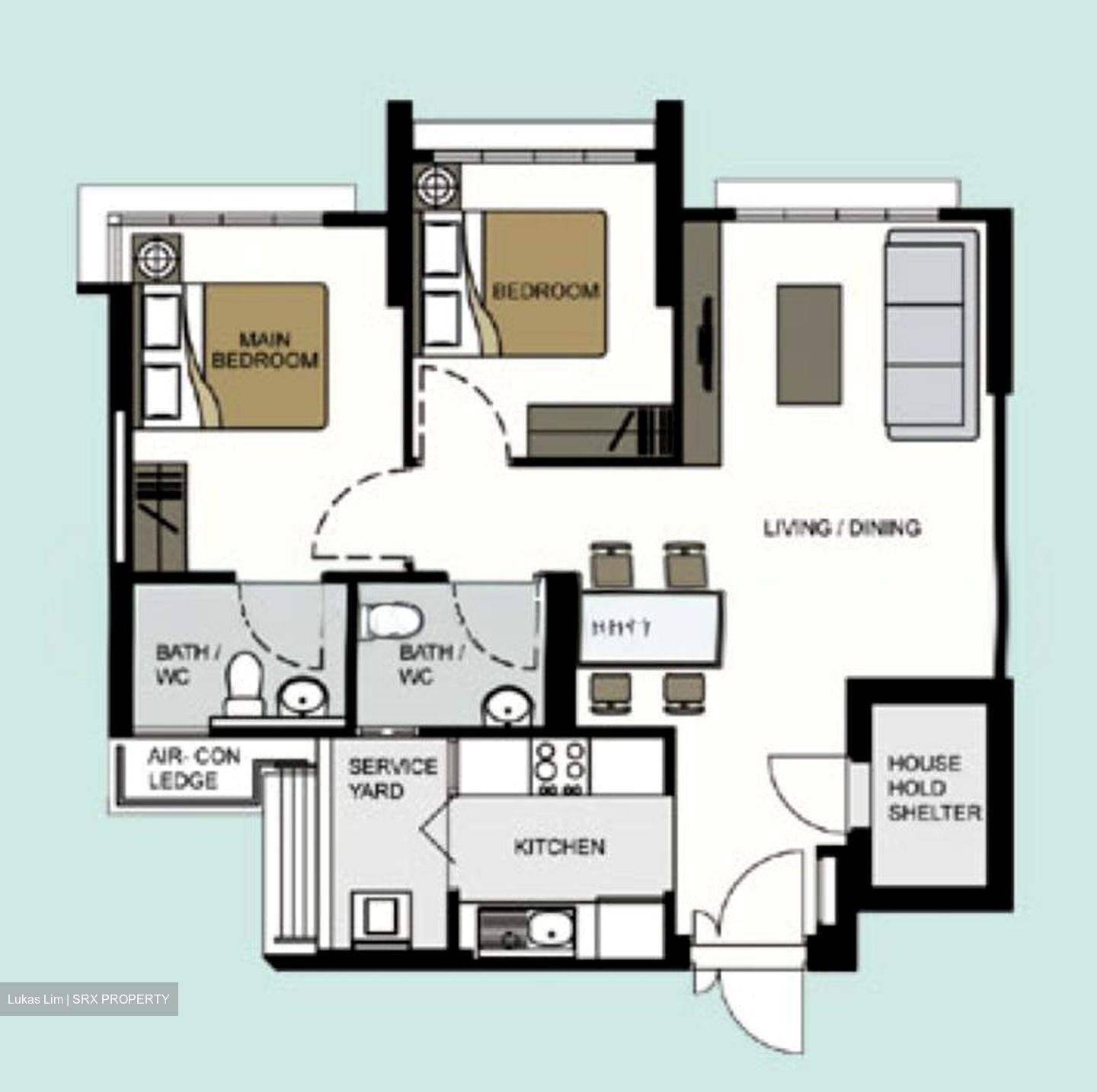Blk 105A Depot Heights (Bukit Merah), HDB 3 Rooms #589157201